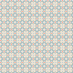 Abstract Cross Pattern generative computational art illustration