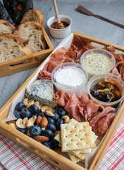 Healthy and delicious homemade pastry. Charcuteries Board. Great for family celebrations and gathering