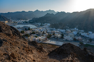 view from the top of the mountain
