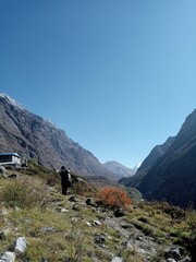 Beautiful Langtang Valley trekking in Nepal