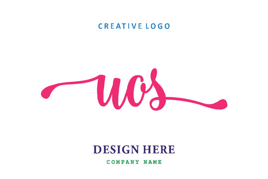 UOS lettering logo is simple, easy to understand and authoritative