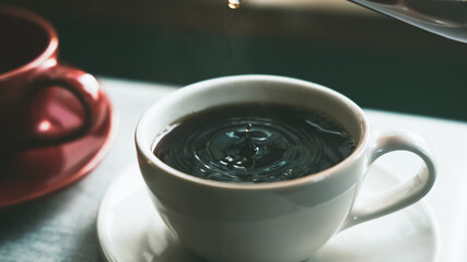 淹れたてホットコーヒー