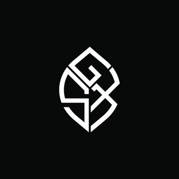 GSX letter logo creative design. GSX unique design
