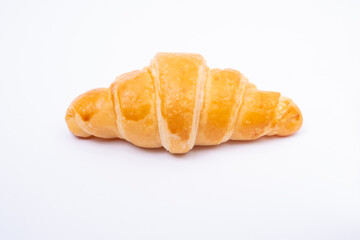 Croissant on a white background.
