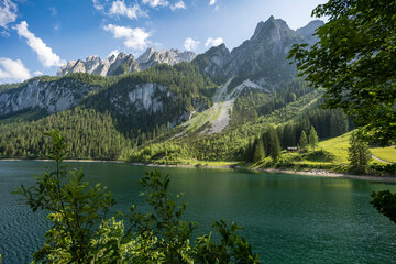 Gosausee at the foot of the Dachstein