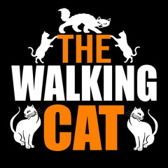 the walking cat