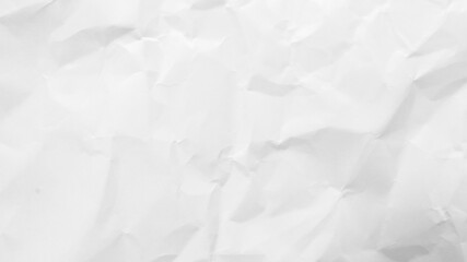 White Paper Texture background. Crumpled white paper abstract shape background with space paper recycle for text