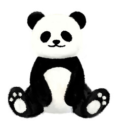 stuffed panda