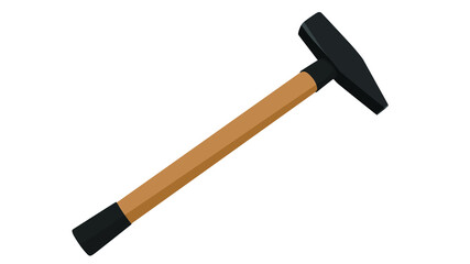 hammer isolated on white background, hammer vector illustration