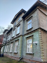 old house in the town