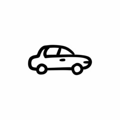 Coupe icon in vector. Logotype - Doodle