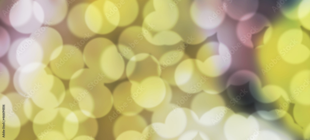 Poster colorful abstract background with bokeh
