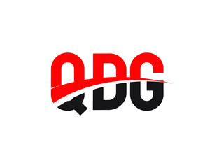 QDG Letter Initial Logo Design Vector Illustration