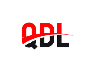 QDL Letter Initial Logo Design Vector Illustration