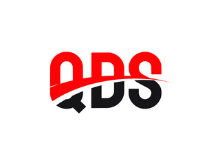 QDS Letter Initial Logo Design Vector Illustration