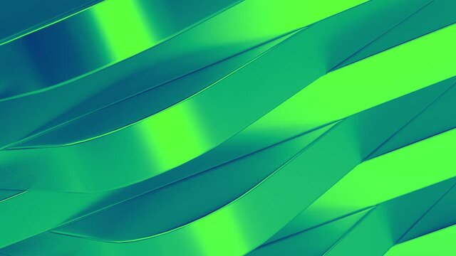 abstrakte 3D Design Animation mit rotierenden Elementen - Loop in 4K