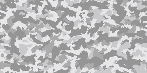 Camouflage background. Seamless pattern.Vector. 迷彩パターン テクスチャ 背景素材