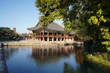 pavilion in the garden