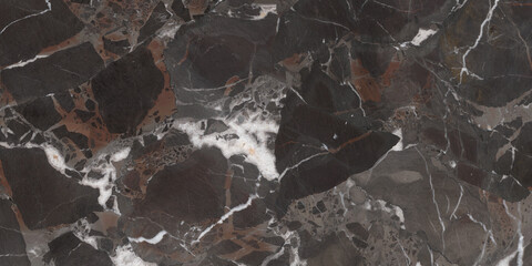 black and brown marble stone texture background