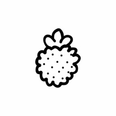 Chilli icon in vector. Logotype - Doodle