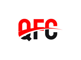 QFC Letter Initial Logo Design Vector Illustration