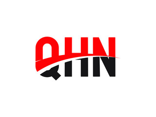 QHN Letter Initial Logo Design Vector Illustration
