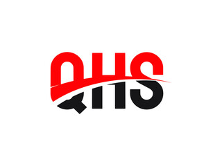 QHS Letter Initial Logo Design Vector Illustration