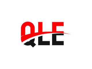 QLE Letter Initial Logo Design Vector Illustration