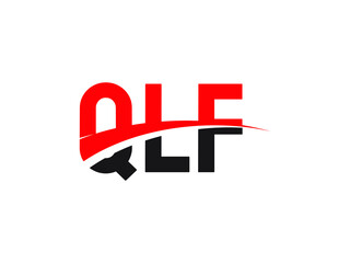 QLF Letter Initial Logo Design Vector Illustration