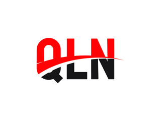 QLN Letter Initial Logo Design Vector Illustration