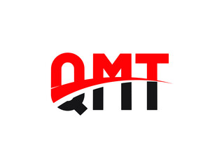 QMT Letter Initial Logo Design Vector Illustration