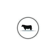 Cow logo design