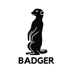 Badger Flat Logo Design
