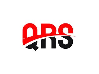 QRS Letter Initial Logo Design Vector Illustration