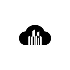 Building cloud logo design