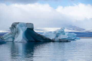 Fototapeta na wymiar iceberg in polar regions