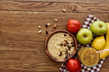 Obraz na płótnie Canvas fruit plate dessert breakfast snack healthy food vitamins