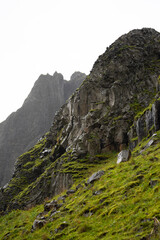 rocks in the mountains