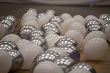 Ballon reflet mariage