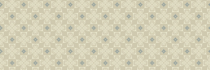 Beautiful background image with decorative ornaments in vintage style for your design. Seamless background for wallpaper, textures. Vector illustration.