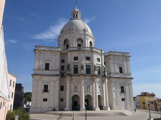 Fototapeta na wymiar Kirche Santa Engrácia, in Lissabon