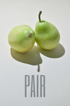 Homonyms Example Pair Text and Pears