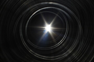 Flash of light