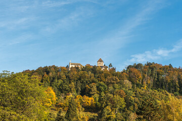 Burg Hohenklingen bei Stein am Rhein, Kanton Schaffhausen, Schweiz 
