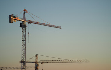 Construction crane © Michal