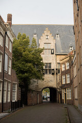 old street in the Netherlands