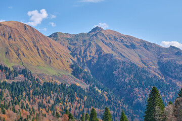 landscape with mountains