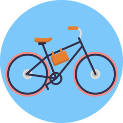 Fototapeta premium Bike and Bicycle Icon
