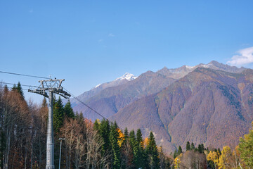 landscape in the mountains