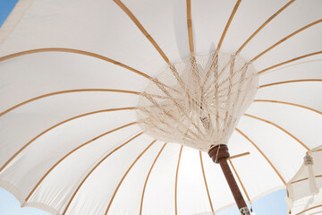 Obraz premium Close up of a retro umbrella 